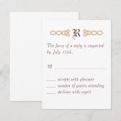 Infinity RSVP Kaartje (Voorkant / Achterkant)