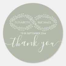 Infinity sage botanische simpele romantische elega