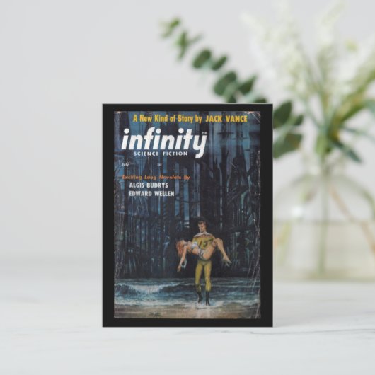 Infinity Science Fiction - 1957.07_Pulp Art Briefkaart (Staand voorkant)