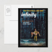 Infinity Science Fiction - 1957.07_Pulp Art Briefkaart (Voorkant / Achterkant)