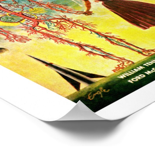 Infinity Science Fiction (november 1951) Poster (Hoek)