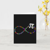 Infinity Sign 3.14 Wiskunde Docent PI Nationale Da Kaart (Gele Bloem)