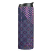 Infinity Star - Marine en Roze Thermosbeker (Gedraaid links)