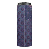 Infinity Star - Marine en Roze Thermosbeker (Achterkant)