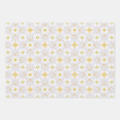 Infinity Star White Cloud Set van inpakpapier (Voorkant)