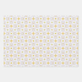 Infinity Star White Cloud Set van inpakpapier Vel (Voorkant 2)