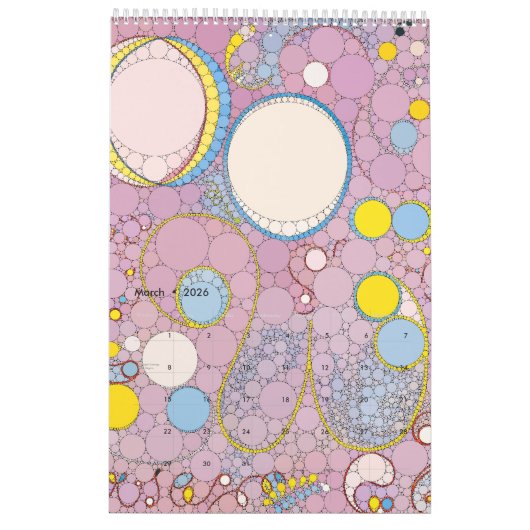 Infinity Stippen Kalender (Mar 2026)