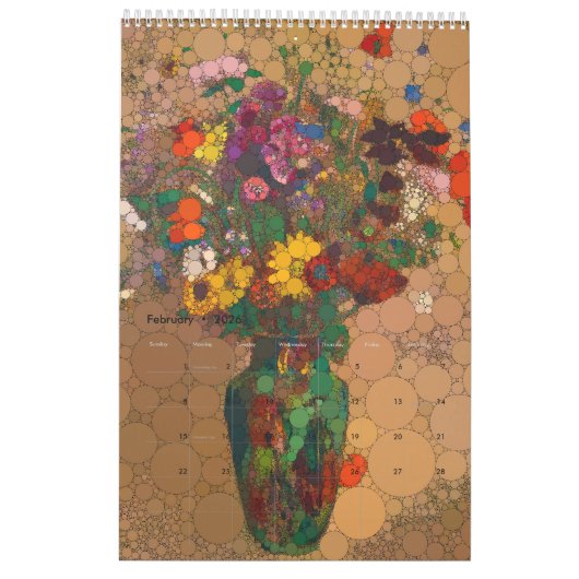 Infinity Stippen Kalender (Feb 2026)