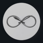 Infinity Symbol | Geek Grote Klok<br><div class="desc">Infinity symbol design - great for students,  mathematicians,  math/science teachers,  professors,  researchers or for all scientist types out there!

Science Rules!</div>