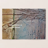 Infinity Symbol - Gefeliciteerd aanpassen Folie Kaarten (Binnen)