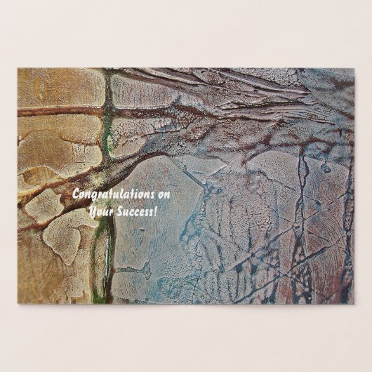 Infinity Symbol - Gefeliciteerd aanpassen Folie Kaarten (Binnen)