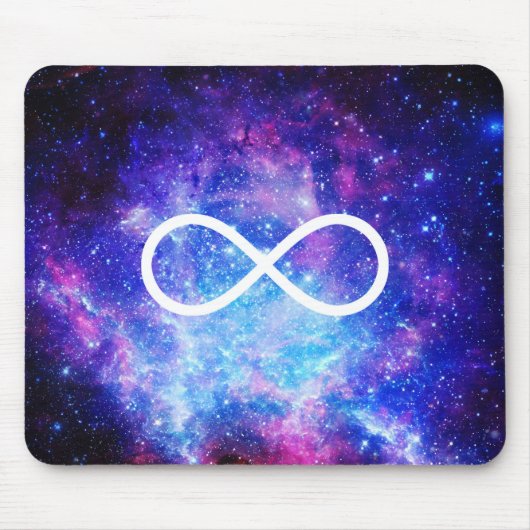 Infinity symbol nebula muismat (Voorkant)