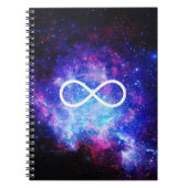 Infinity symbol nebula notitieboek (Voorkant)