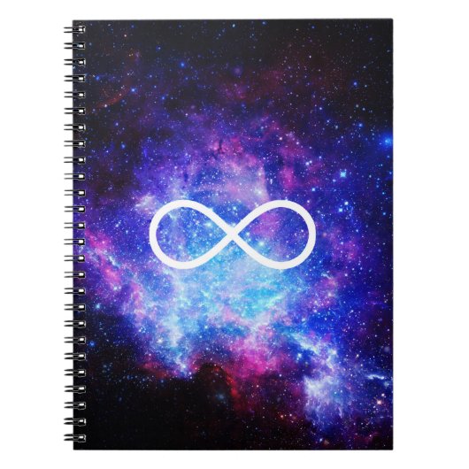 Infinity symbol nebula notitieboek (Voorkant)