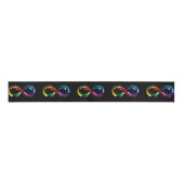 Infinity symbol of rainbow comets grosgrain lint (Voorkant)