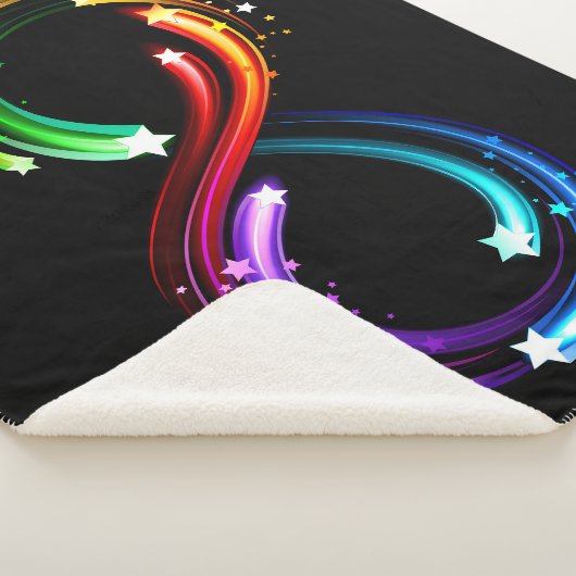 Infinity symbol of rainbow comets sherpa deken (3/4)