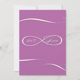 Infinity Symbol Sign Infinite Love Weddings Scroll Kaart