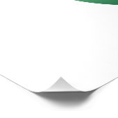 Infinity Symbol with Peacock Feather Foto Afdruk (Hoek)