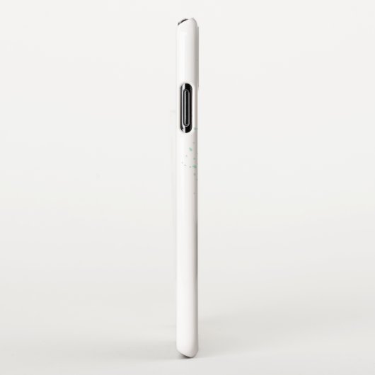 Infinity Symbol with Peacock Feather iPhone Hoesje (Rechterkant)