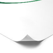 Infinity Symbol with Peacock Feather Poster (Hoek)