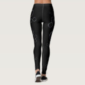 Infinity symbolen | Geek Gifts Leggings (Achterkant)