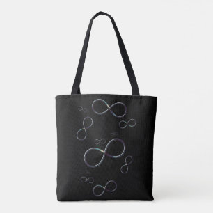 Infinity symbolen Geek Gifts Tote Bag