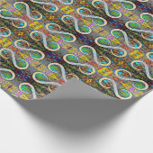 Infinity symbool | Autisme Bewustmaking Neurodiver Cadeaupapier (Hoek)