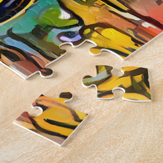 Infinity symbool | Autisme Bewustmaking Neurodiver Legpuzzel (Zijkant)