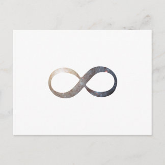 Infinity symbool briefkaart