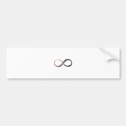 Infinity symbool bumpersticker (Voorkant)