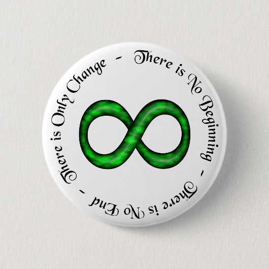 Infinity Symbool Button (Voorkant)