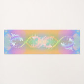 Infinity symbool, holografische regenboog, speciaa yogamat (Achterkant (horizontaal))