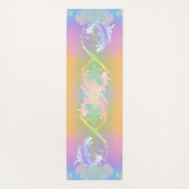 Infinity symbool, holografische regenboog, speciaa yogamat (Achterkant)