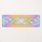 Infinity symbool, holografische regenboog, speciaa yogamat (Voorkant (horizontaal))