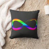 Infinity symbool LGBT Gay Pride Rainbow Eternity Kussen (Deken)