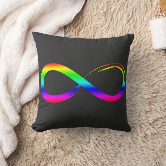 Infinity symbool LGBT Gay Pride Rainbow Eternity Kussen (Deken)