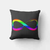 Infinity symbool LGBT Gay Pride Rainbow Eternity Kussen (Voorkant)