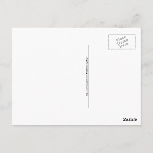 Infinity symbool met rode liefdesharten modern briefkaart (Achterkant)