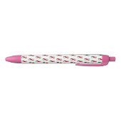 Infinity Symbool met Rode Rozen Zwarte Inkt Pen (Bodem)