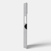 Infinity symbool op Faux-metaal textuur door STayl Case-Mate iPhone Case (Achterkant / Rechts)