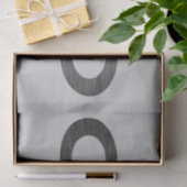 Infinity symbool op Faux-metaal textuur door STayl Tissuepapier (Geschenk)