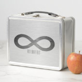 Infinity symbool op Faux Metal Texture by STaylor (In situ)