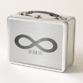 Infinity symbool op Faux Metal Texture by STaylor (Voorkant)