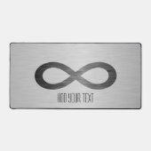 Infinity symbool op Faux Metal Texture by STaylor Bureaumat (Voorkant)