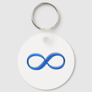 Infinity symbool sleutelhanger