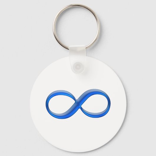 Infinity symbool sleutelhanger (Voorkant)