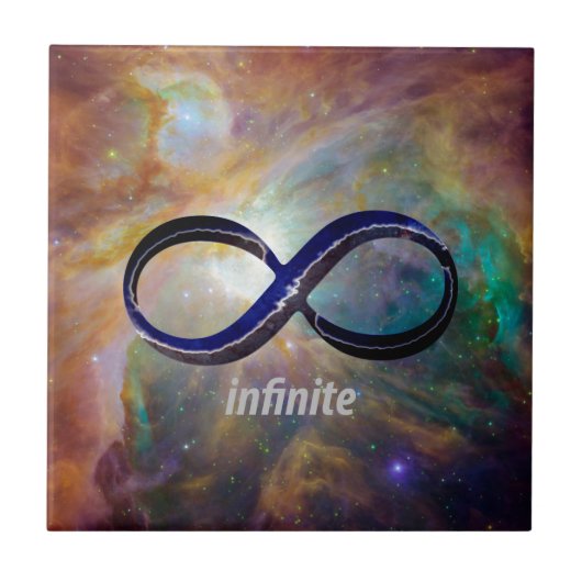 Infinity symbool tegeltje (Voorkant)