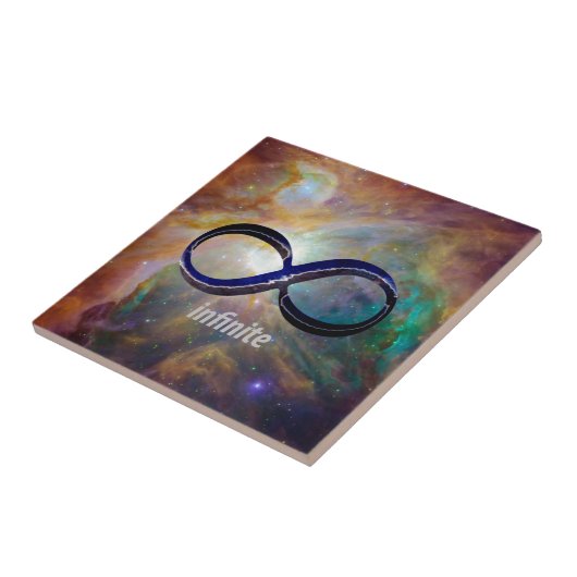 Infinity symbool tegeltje (Zijkant)