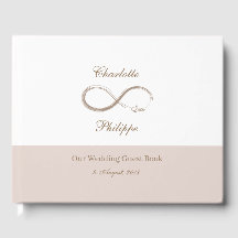 Infinity Symbool White Rose minimalistische bruilo