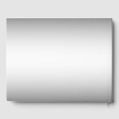 Infinity Symbool Zilver Goud Elegant Gastenboek (Achterkant)